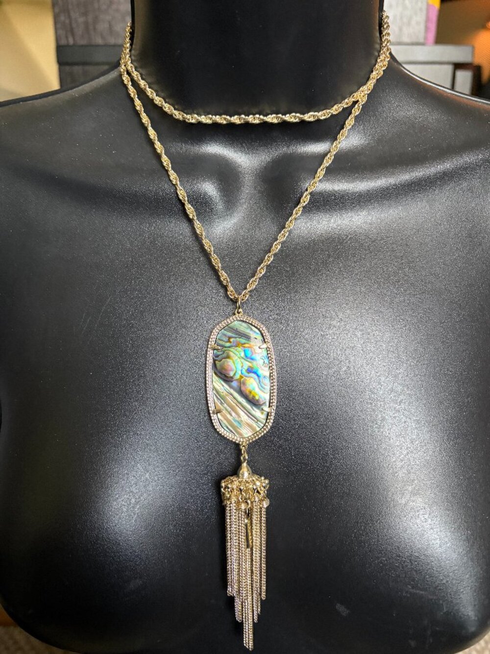 Kendra Scott Abalone Necklace